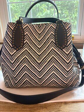 Michael Kors Large Woven Grab Bag
